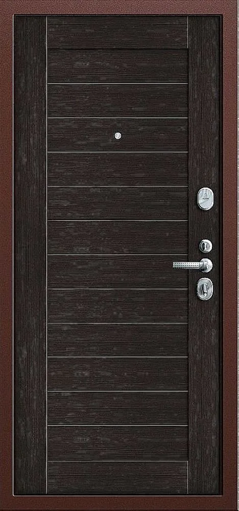 Входная дверь Sirius-12 (Порошковое напыление / МДФ Шпон) - внутренняя сторона